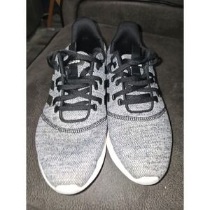 Adidas Cloudfoam Running Shoes HWI 28Y001 Women's Grey Black‎ White Size 11